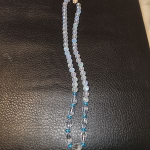 Crystal and Blue necklace